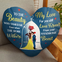 Load image into Gallery viewer, Everlasting Love Heart Pillow | Personalized Couple Gift | Valentine's Day Gifts Pillow PopCulturePrints
