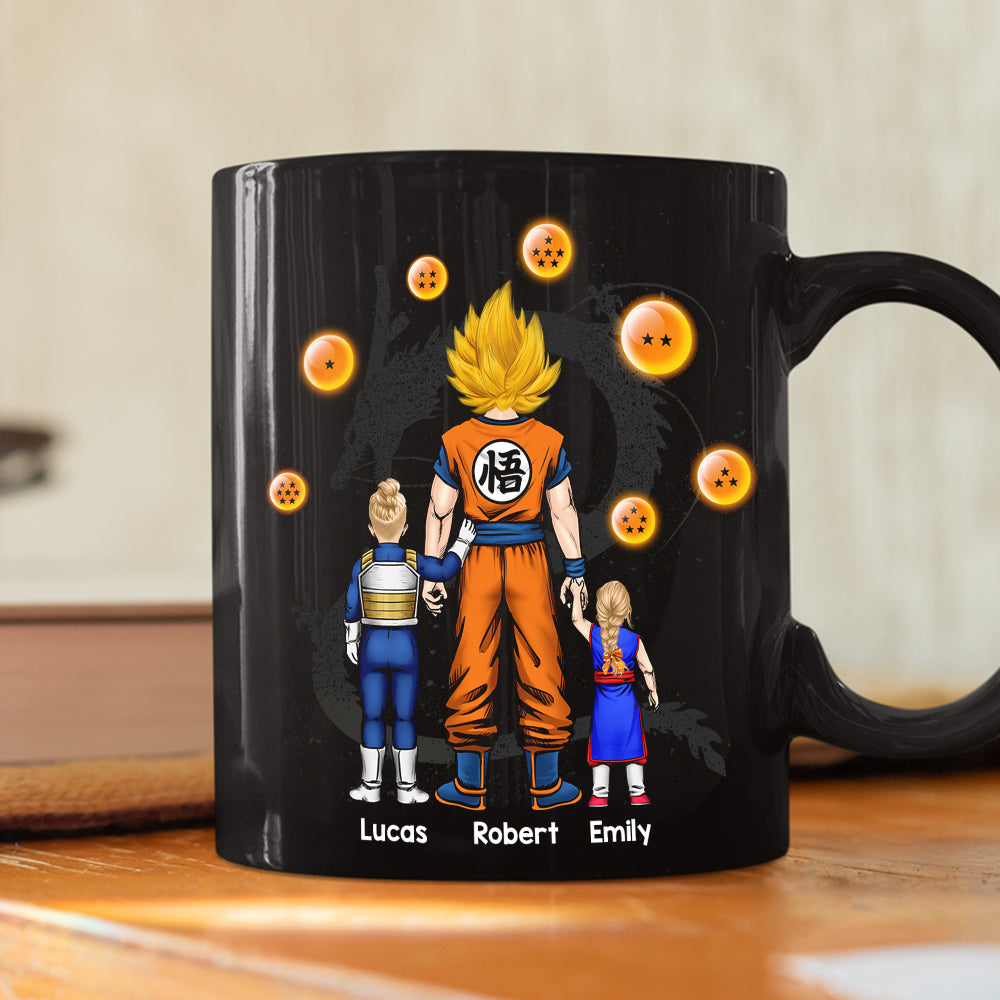 Personalized Dragon-themed Best Dad Mug Coffee Mug PopCulturePrints