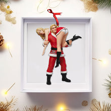 Load image into Gallery viewer, Naughty Couple Ornament - A Loving Touch for Your Christmas Tree Ornament PopCulturePrints
