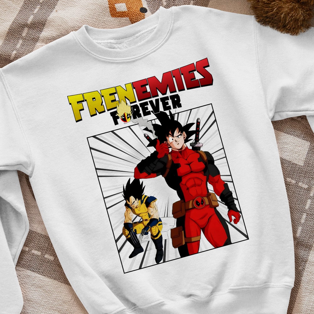 Frenemies Forever Anime Fusion Tee