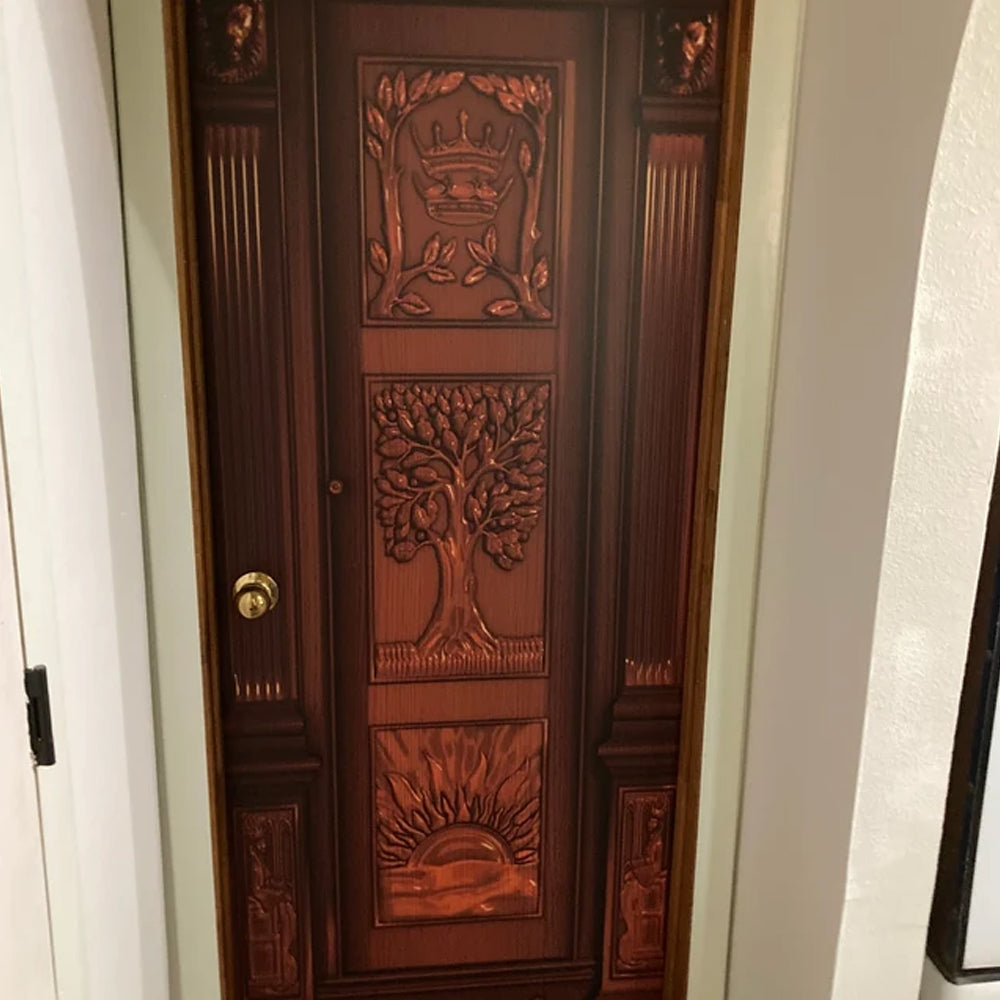 Enchanted Library Door Cover for Book Lovers