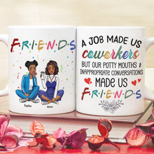 Load image into Gallery viewer, Personalized Friends Coffee Mug for Coworkers | Fun and Meaningful Gift Coffee Mug PopCulturePrints
