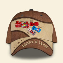 Load image into Gallery viewer, Personalized Superhero Dad Cap - Custom Father&#39;s Day Gift
