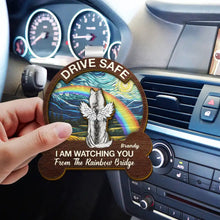 Load image into Gallery viewer, Drive Safe: We're Watching You - Personalized Custom Car Visor Clip for Pet Lovers Car Visor Clip PopCulturePrints
