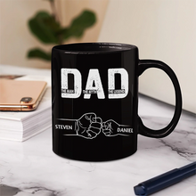 Load image into Gallery viewer, Dad The Man The Myth The Legend - Custom Personalized Mug for Dad and Grandpa Mug PopCulturePrints
