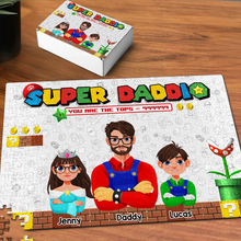 Load image into Gallery viewer, You&#39;re the Best Dad - Personalized Jigsaw Puzzle for Kids Jigsaw Puzzles PopCulturePrints

