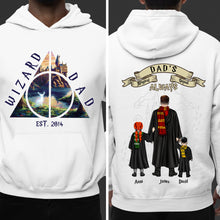 Load image into Gallery viewer, Personalized Wizard Dad T-Shirt
