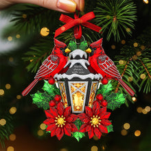 Load image into Gallery viewer, Memorial Cardinal Ornament - Personalized Gifts for Loved Ones Ornament PopCulturePrints
