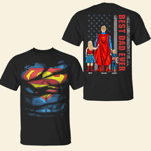 Load image into Gallery viewer, Best Dad Ever - Personalized Gift for Dad &amp; Grandpa | Customizable Family Shirt Shirts PopCulturePrints
