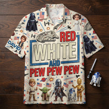 Load image into Gallery viewer, Independence Day Hawaiian Shirt Personalized Anniversary Gifts 03NATN030626 Hawaiian Shirts PopCulturePrints
