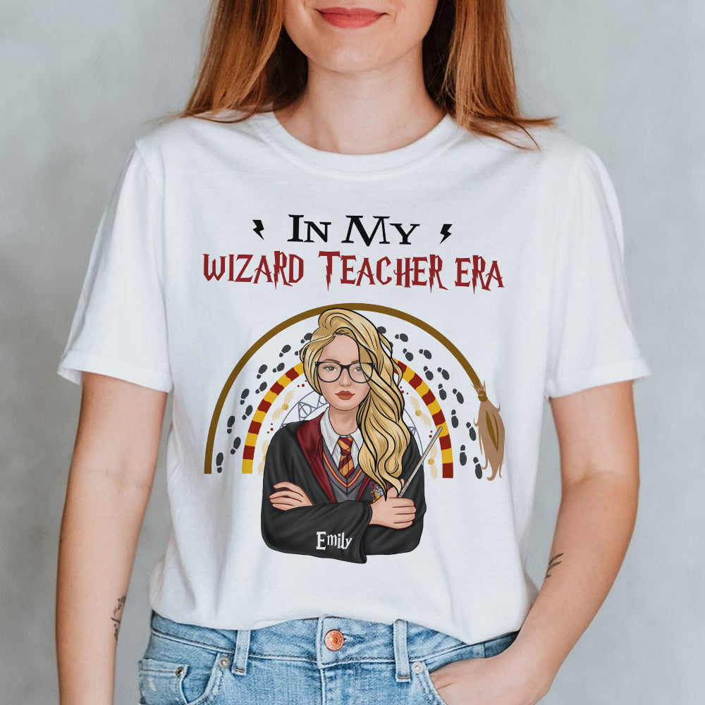 Personalized 'In My Wizard Teacher Era' T-Shirt