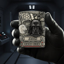 Load image into Gallery viewer, Embrace the Dark Side - Personalized Galaxy Warrior Lighter for Star Wars Fans Lighter PopCulturePrints
