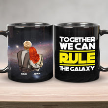 Load image into Gallery viewer, Galaxy Couple Mug - Valentine&#39;s Day Gifts &amp; Personalized Gifts for Space-Loving Couples Coffee Mug PopCulturePrints
