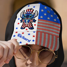 Load image into Gallery viewer, Celebrate Independence Day with Style - Personalized Classic Cap for Americans Caps PopCulturePrints
