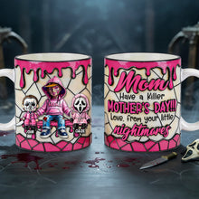 Load image into Gallery viewer, Mom, Have a Killer Mother's Day! - Macabre Mama Coffee Mug - Personalized Gifts for Mom Coffee Mug PopCulturePrints
