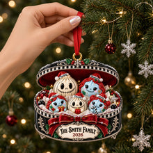 Load image into Gallery viewer, “Bring Home the Spookiness!” – Cute Spooky Dumpling Family Acrylic Ornament - Personalized Christmas Gifts for Families
