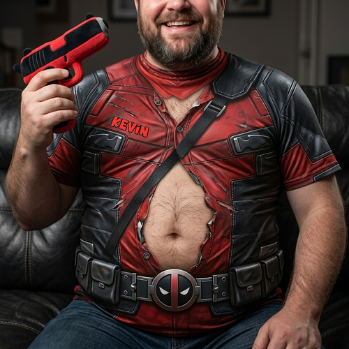 Get Ready to Laugh - Fighter Funny Shirt - Personalized Gift AOP Products PopCulturePrints