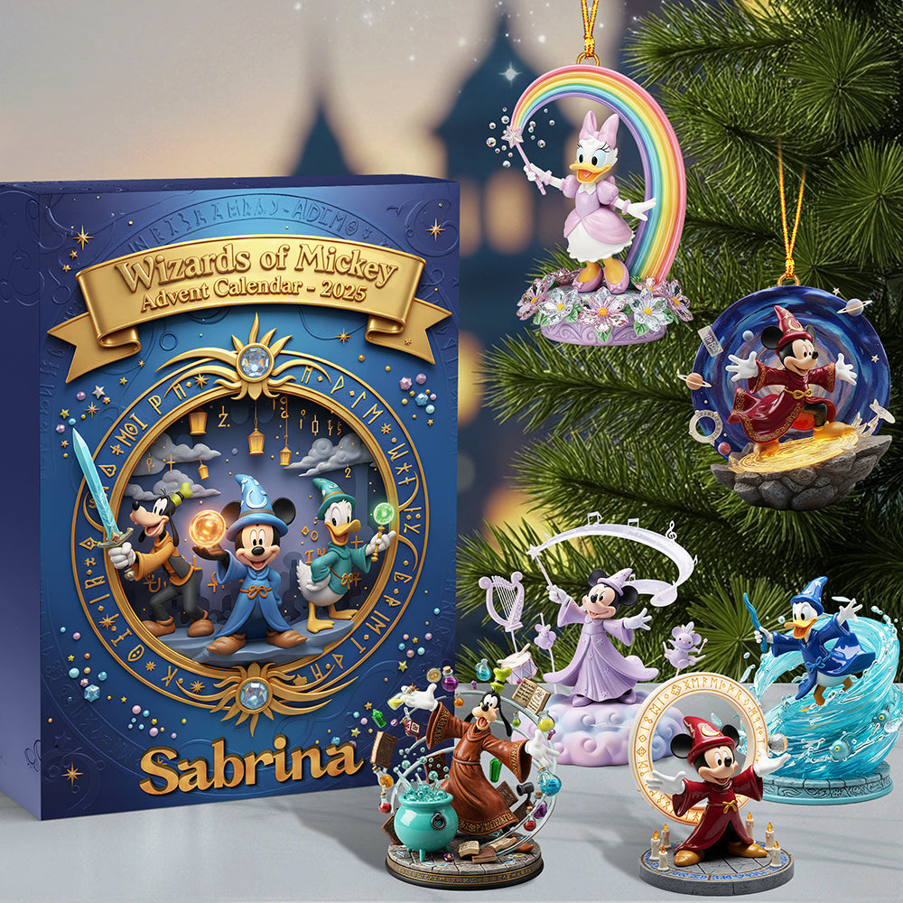 "Unlock the Magic of Christmas with Our Advent Calendar!" - Funny Characters Advent Calendar Blind Box - Personalized Christmas Gift Advent Calendar PopCulturePrints