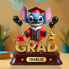 Load image into Gallery viewer, &quot;Celebrate Your Achievement!&quot; - Graduation Plaque - Personalized Gifts for Graduates, Perfect for Proud Parents and Grandparents Shaped Plaques PopCulturePrints
