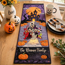 Load image into Gallery viewer, Transform Your Halloween Table: Enchanted Castle Table Runner - Personalized Gifts for Family &amp; Friends
