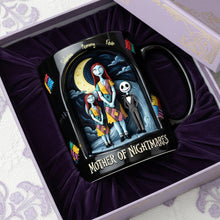 Load image into Gallery viewer, "Embrace the Spooky Vibes!" - Horror Midnight Coffee Mug - Personalized Gift for Mom, Grandma, and More Coffee Mug PopCulturePrints
