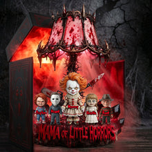 Load image into Gallery viewer, “Embrace the Dark Side with Love” - Mama Of Little Horrors Light Box - Personalized Gift for Mom, Grandma &amp; Horror Fans Light Box PopCulturePrints
