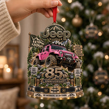 Load image into Gallery viewer, Celebrate the Race with Our Legend Teams Race Track Acrylic Ornament - Personalized Christmas Gifts
