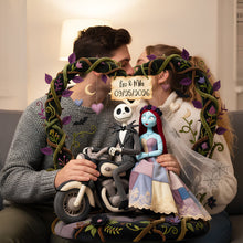 Load image into Gallery viewer, Love Beyond the Grave - Wedding Couple Pillow - Personalized Gifts for Couples Pillow PopCulturePrints
