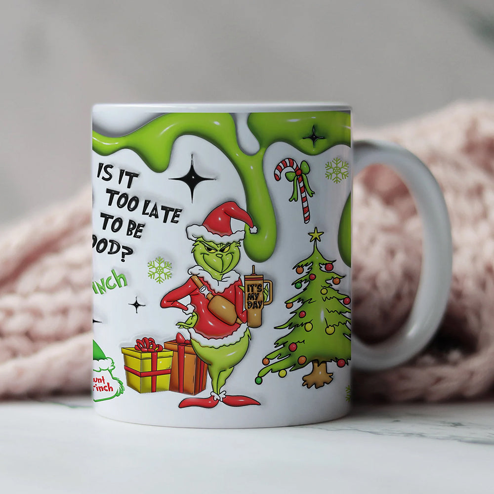 Personalized Teacher Christmas Coffee Mug - Custom Name | 15oz