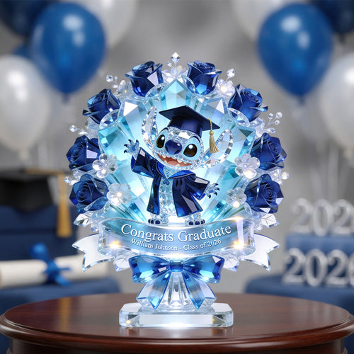 Congrats Graduate! Celebrate Your Achievement - Personalized Acrylic Plaque for Graduates Shaped Plaques PopCulturePrints