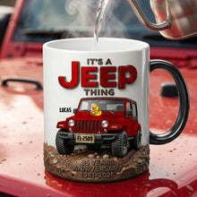 Load image into Gallery viewer, It's a Jeep Thing - Personalized Off-Road Magic Coffee Mug for Jeep Lovers
