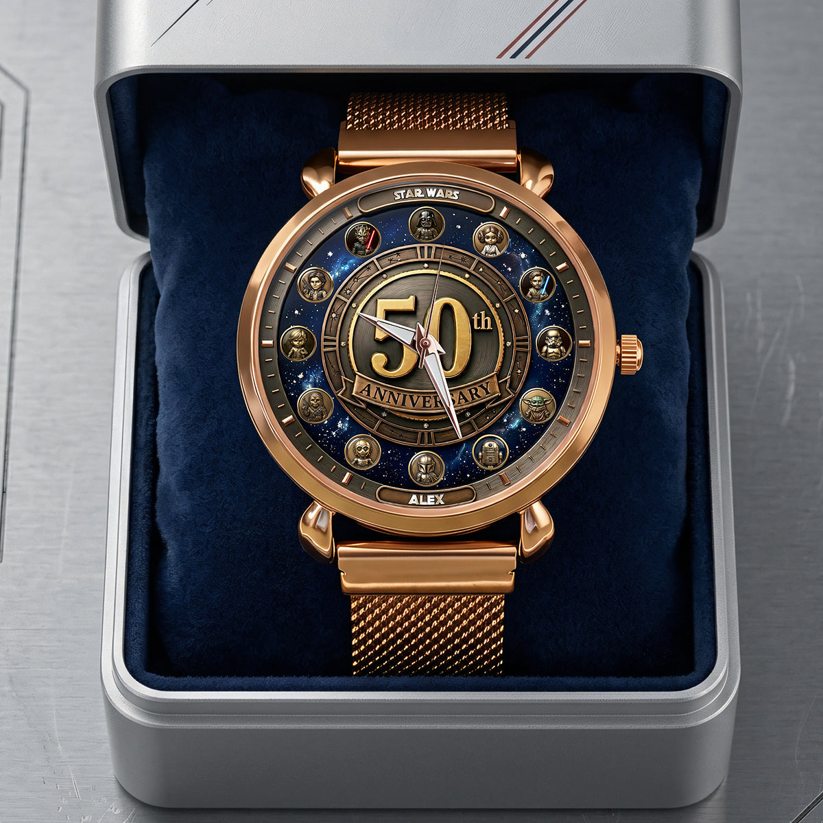 Legendary Warriors Mesh Strap Quartz - Personalized Gifts 02hata290626 Quartz Watch PopCulturePrints