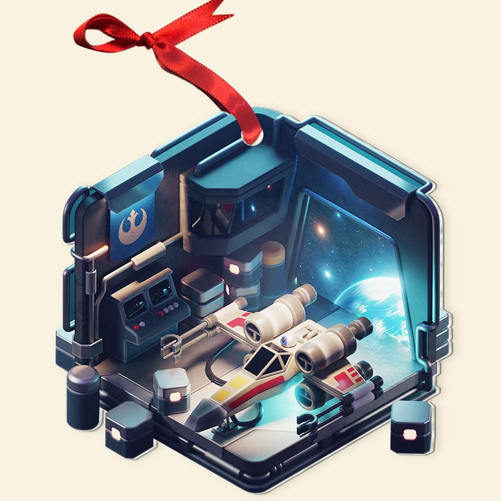 Sci-Fi Universe Christmas Ornament Set Ornament PopCulturePrints