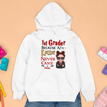 Load image into Gallery viewer, Custom 1st Grader Because My Letter Never Came T-Shirt
