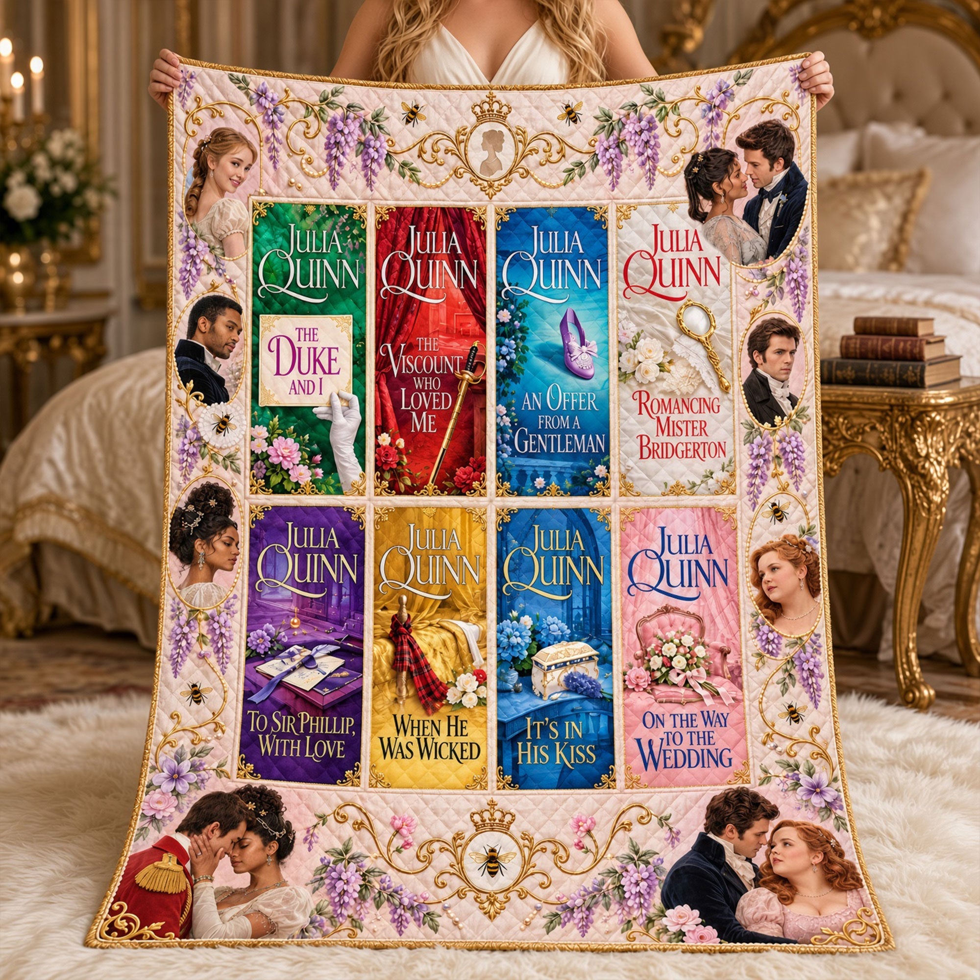 Finding True Love Blanket - Personalized Gifts For Reading Lovers 05nati081026 Blanket PopCulturePrints