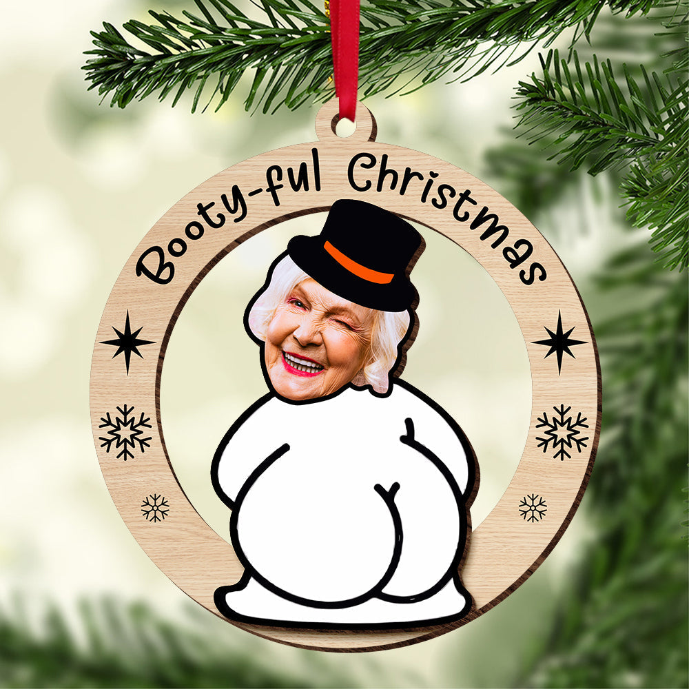 Funny Custom Christmas Ornaments - Personalized Photo Gifts Ornament PopCulturePrints