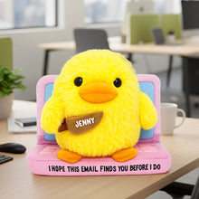 Load image into Gallery viewer, I Hope This Email Finds You Before I Do - Funny Coworker Characters Pillow - Personalized Gifts for Coworkers Pillow PopCulturePrints
