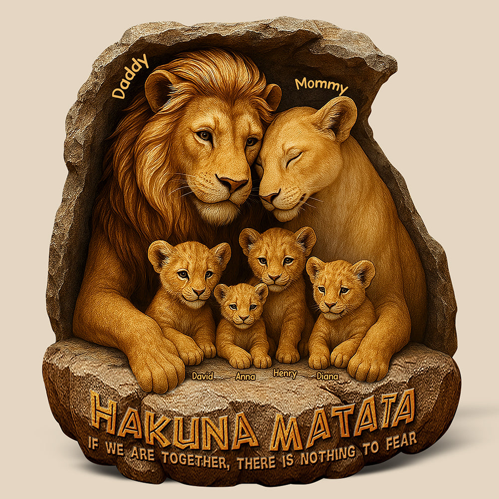 Family is Where Life Begins - Personalized Family Plaque Gift Shaped Plaques PopCulturePrints