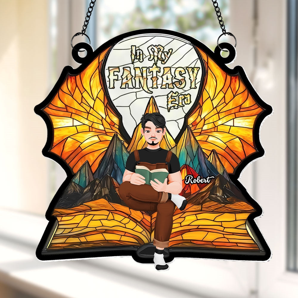 Personalized Fantasy Book Lover Suncatcher Ornament Ornament PopCulturePrints