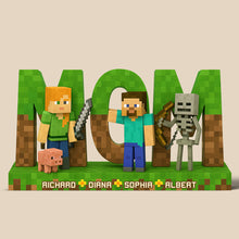 Load image into Gallery viewer, &quot;Celebrate Your Gamer Mom - Personalized Acrylic Plaque for Every Occasion&quot; Shaped Plaques PopCulturePrints

