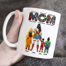 Load image into Gallery viewer, Superdad Personalized Coffee Mug - Perfect Gift for Father&#39;s Day Coffee Mug PopCulturePrints

