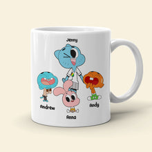 Load image into Gallery viewer, Personalized &#39;Best Mom Ever&#39; Fun Character Coffee Mug Coffee Mug PopCulturePrints
