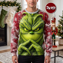 Load image into Gallery viewer, Unleash Your Inner Grinch - Personalized Christmas Monster Shirt - Unique Gift for Friends and Family
