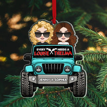 Load image into Gallery viewer, Custom &#39;Every Louise Needs a Thelma&#39; Ornament
