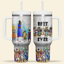 Load image into Gallery viewer, Personalized Anime Inspired Tumbler - Best Mom Ever Gift Tumbler Cup PopCulturePrints
