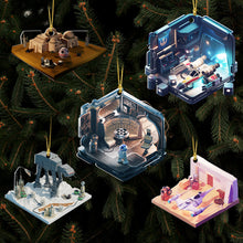 Load image into Gallery viewer, Sci-Fi Universe Christmas Ornament Set Ornament PopCulturePrints
