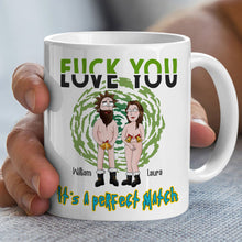 Load image into Gallery viewer, Funny Personalized Couple Coffee Mug | Perfect Match Gift for Valentine&#39;s Day Gifts Coffee Mug PopCulturePrints

