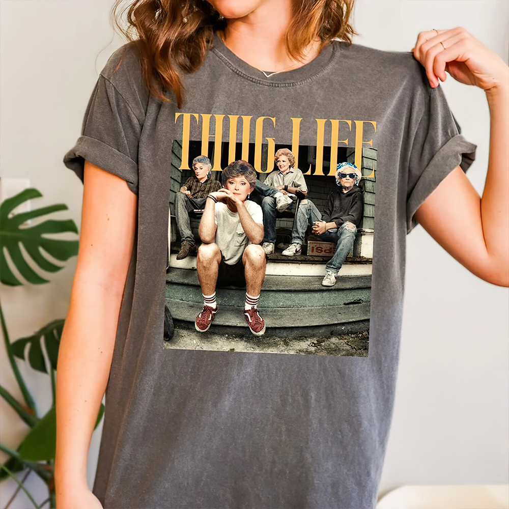 Thug Life Kids Retro Theme Shirt