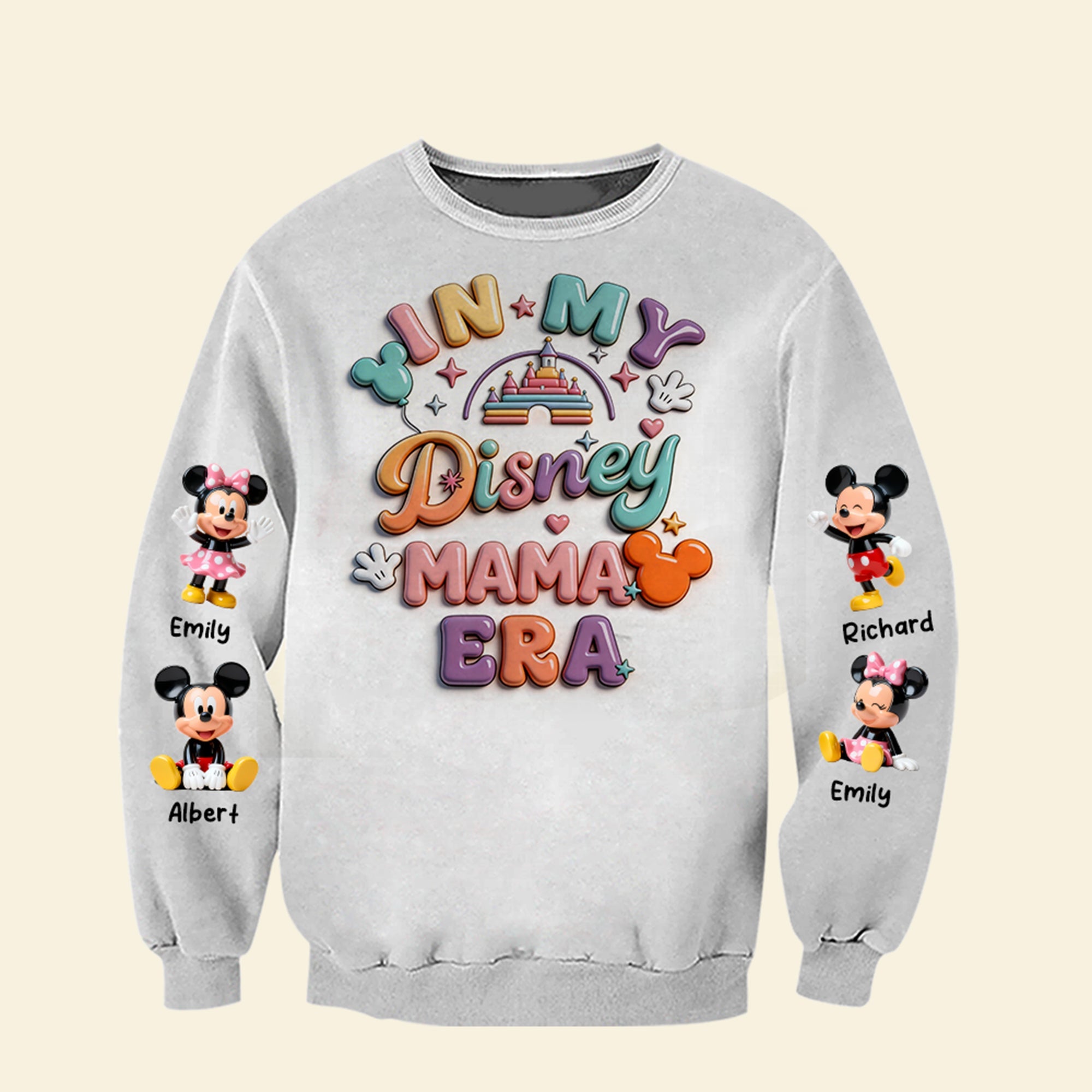 In My Grandma Era - Personalized Disney Gifts for Mother's Day AOP Products PopCulturePrints
