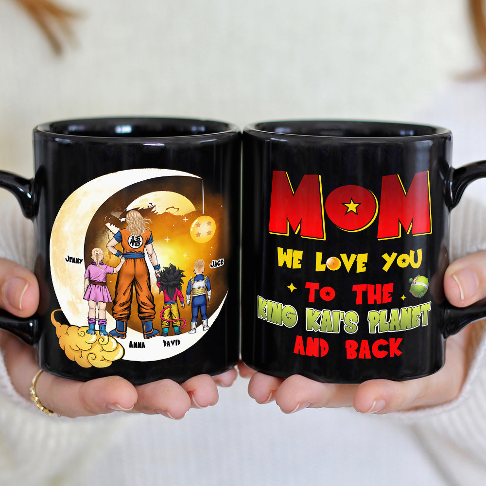 Personalized Anime Mom Mug - Dragon Adventure Gift Coffee Mug PopCulturePrints